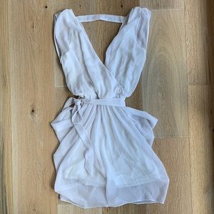 Bebe short white dress. Size XS.